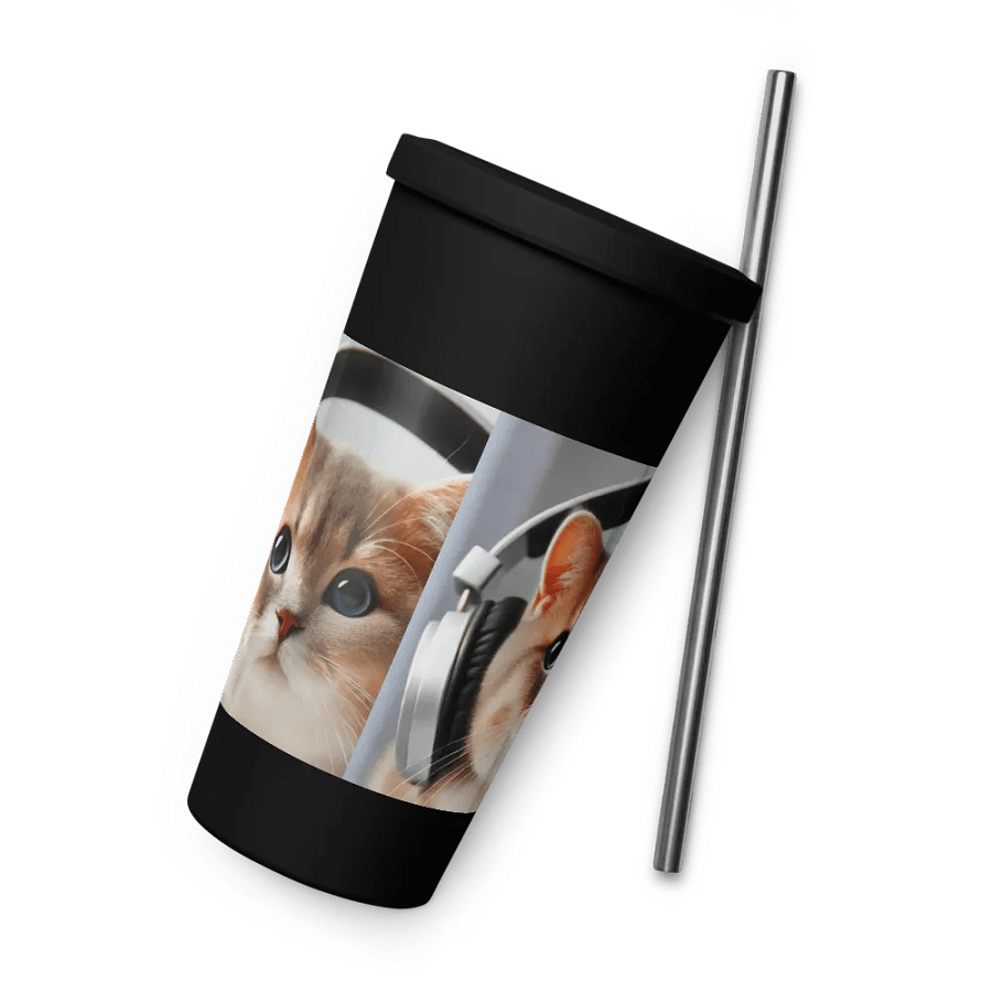 Cat Beats Insulated Tumbler product image (9)
