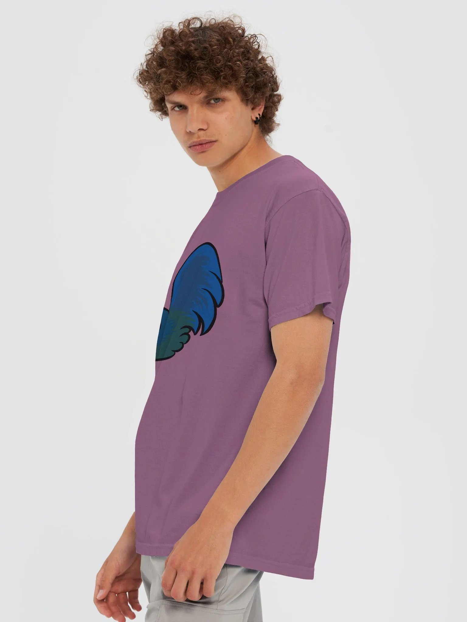 Angry Rooster Garment-Dyed Heavyweight T-Shirt product image (4)