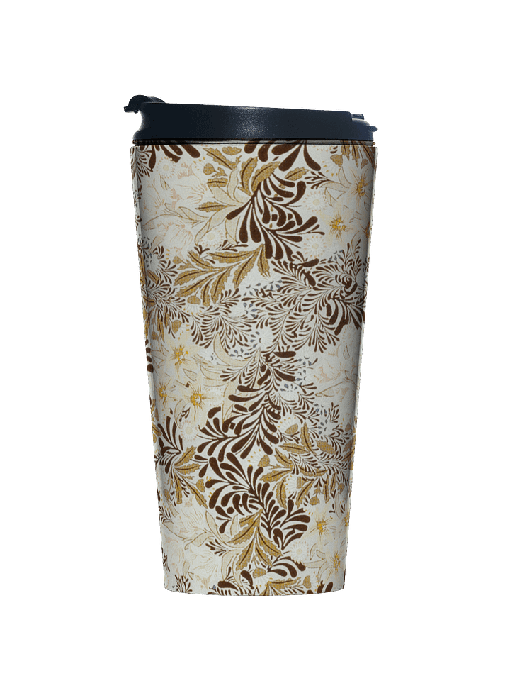 Ornate Floral Stainless Steel Travel Mug product image (1)