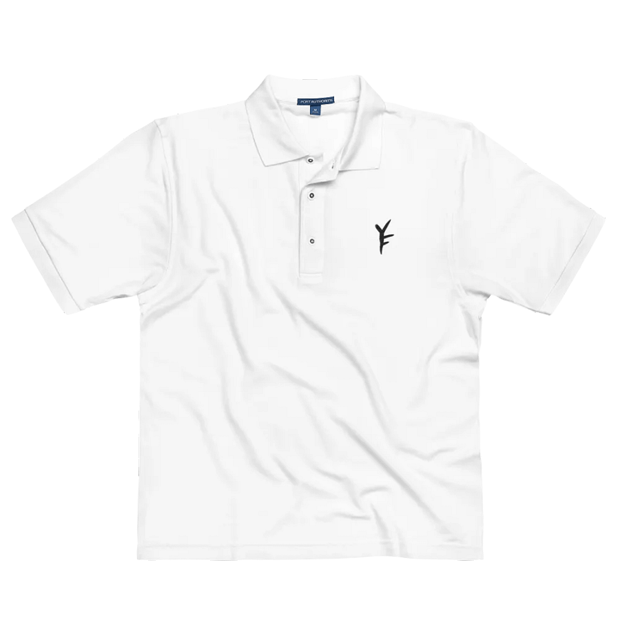 YF White Polo T-Shirt product image (4)