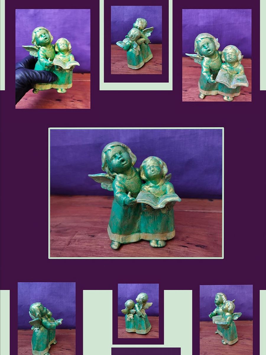 Anjo Cantor Verde Exclusivo - Presente Perfeito para Todas as Ocasiões product image (11)