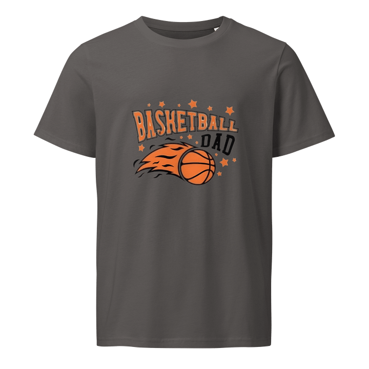 Man Shirt Basketball Dad Stanley/Stella Unisex Organic T-Shirt product image (1)