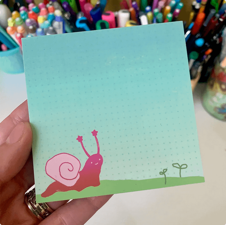 Snail Notepad product image (1)