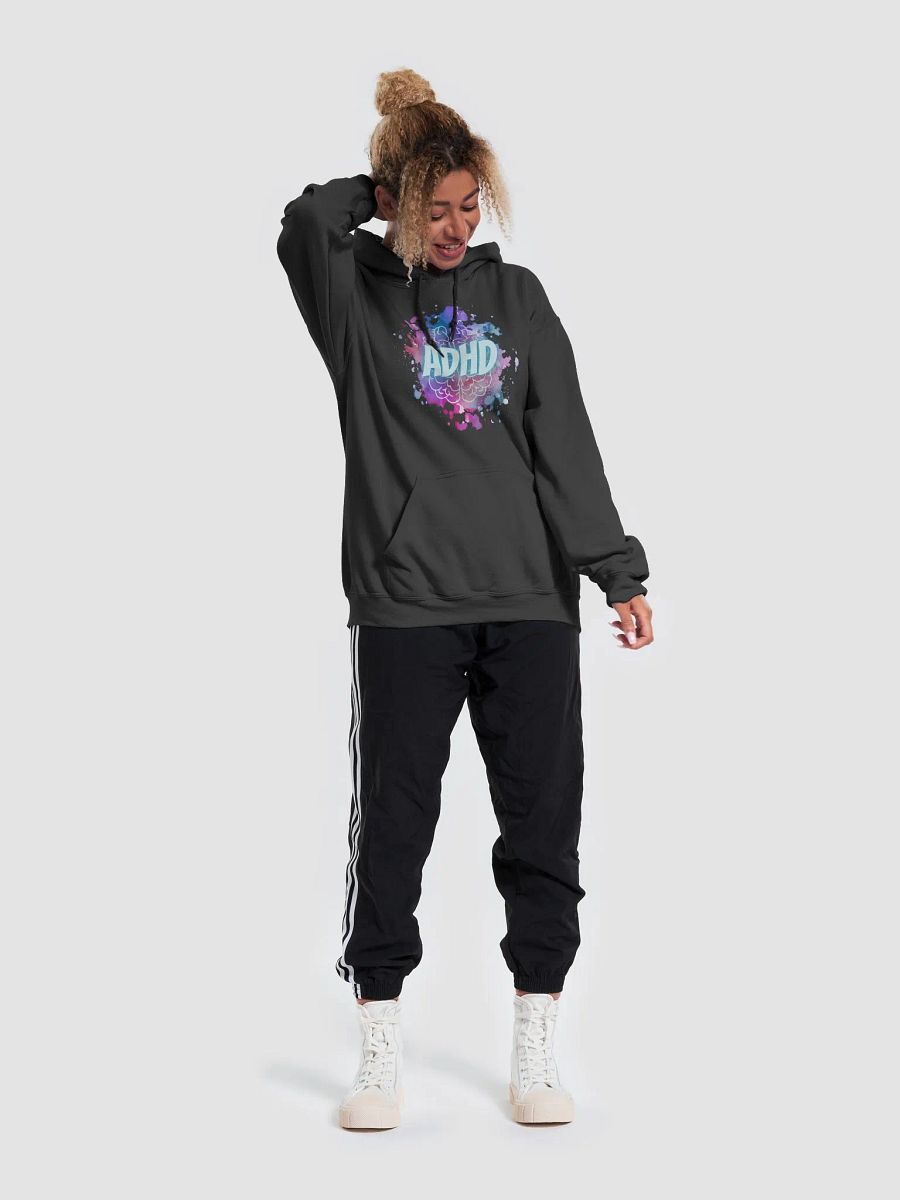 ADHD Paint Splatter Brain Classic Unisex Hoodie product image (64)