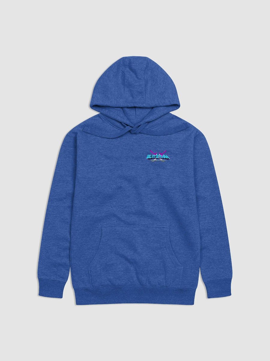 Blue hoody Ninja left and back logo product image (1)