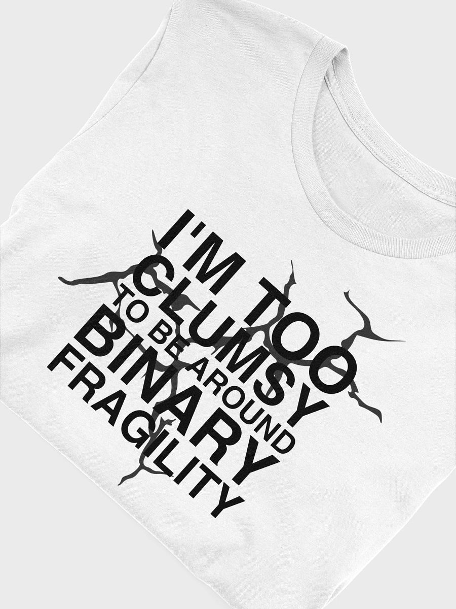 binary fragility t-shirt product image (5)