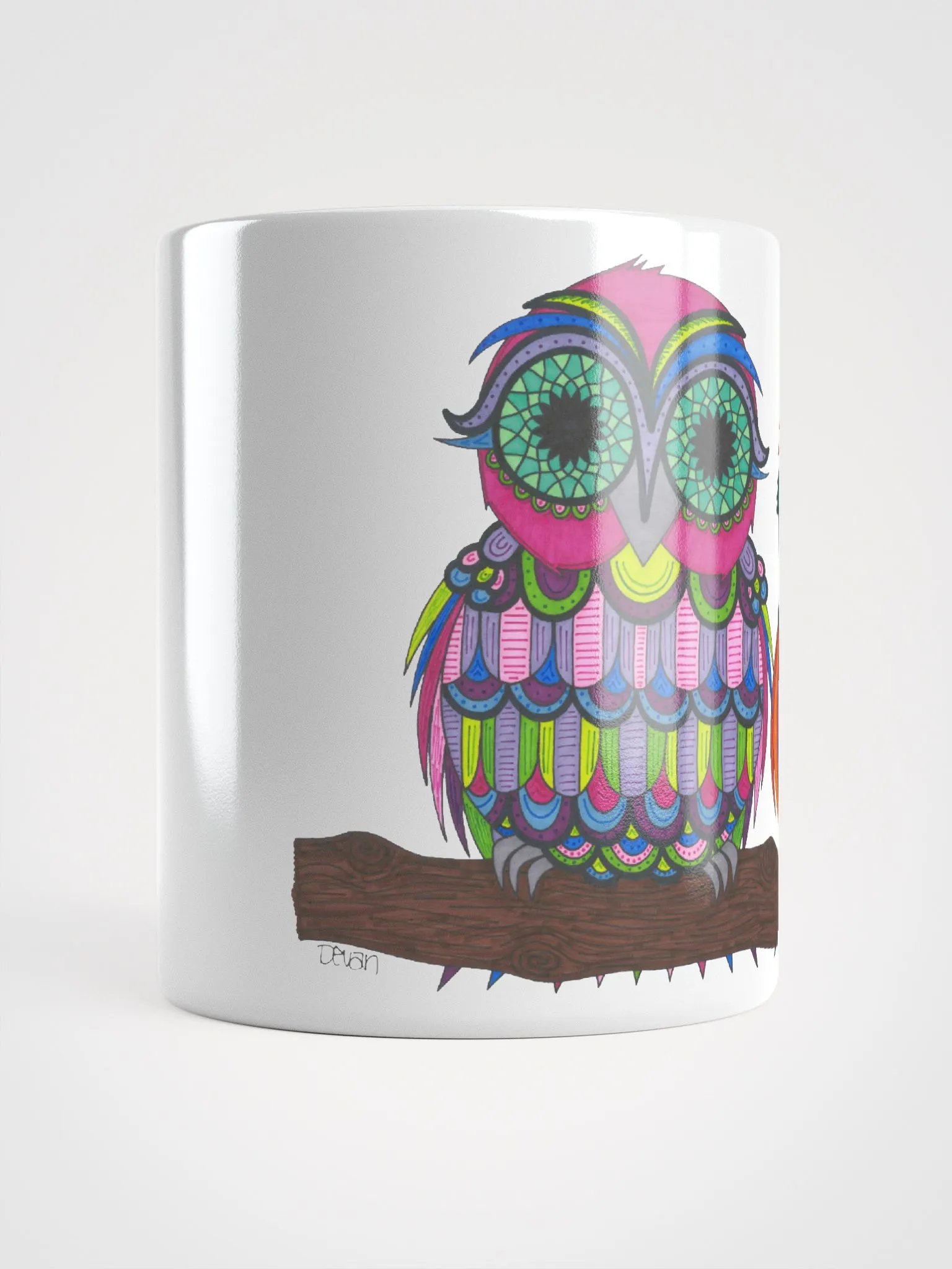 The Twins Owl Mug product image (2)
