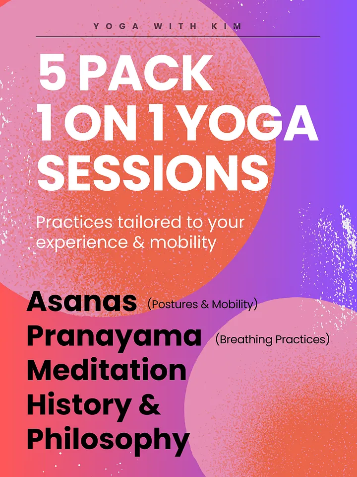 5 Pack - One on One (45 Minutes/session) product image (1)