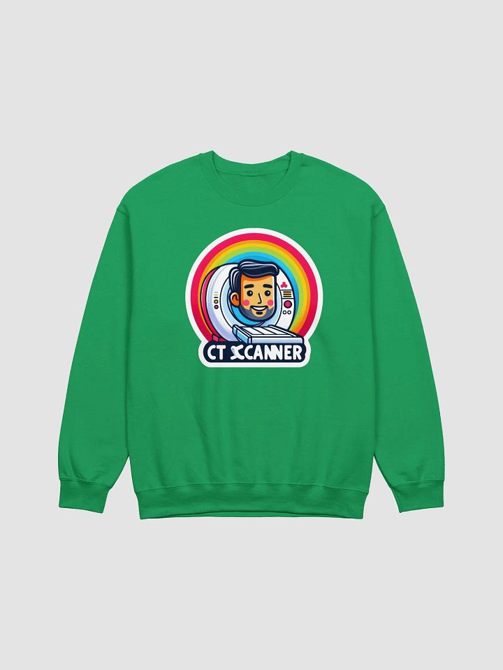 Rainbow CT Scanner Cartoon Sweatshirt product image (7)