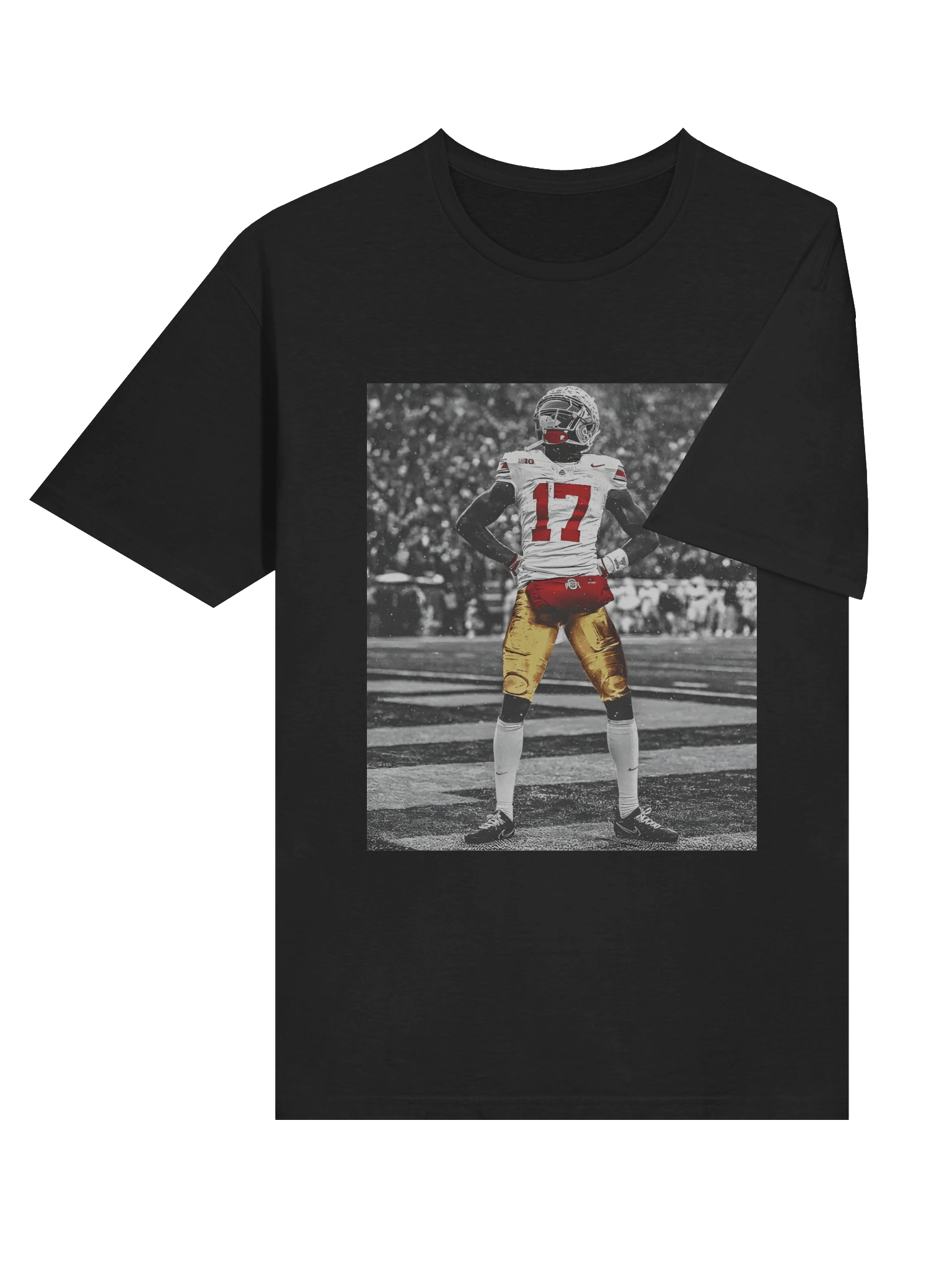 Ohio State Buckeyes Carnell Tate Standing OSU Big Play Shirt product image (4)