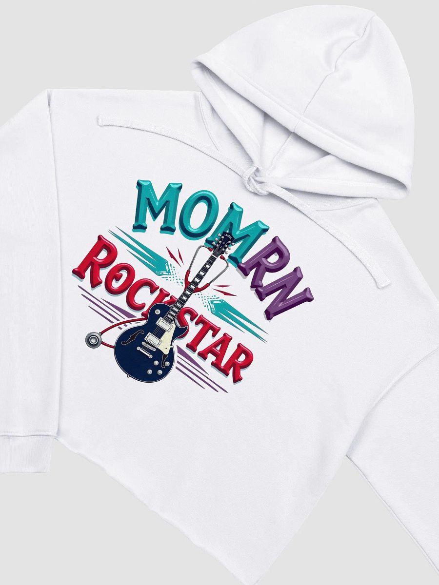 Rockstar Momrn Fleece Crop Hoodie product image (22)
