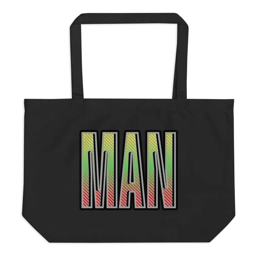 Man Manitoba Vibrant Stripes Eco Tote product image (1)