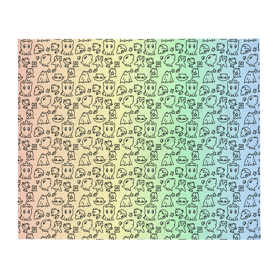 Rainbow Cozy Many Magnus Blanket product image (1)