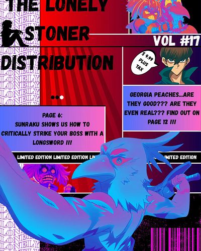 #TheLSD Vol. 17 by @the.lsd.art and @kaizersozeraps #TheLonelyStonerDistribution www.TheLSD.art