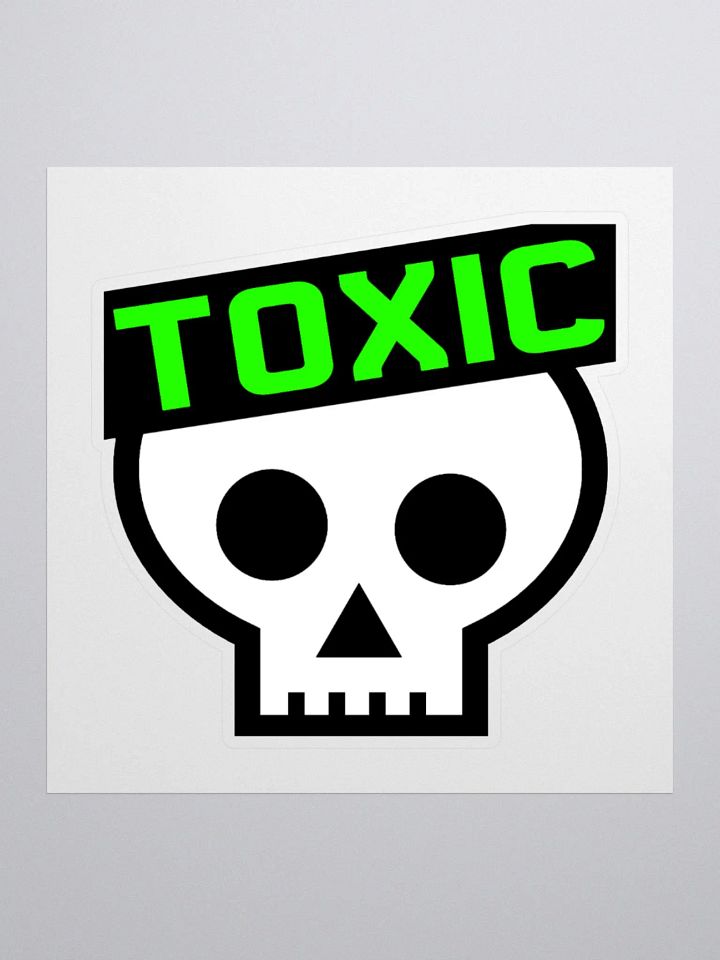 Toxic Sticker product image (1)