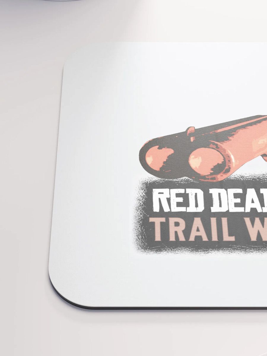 Trail Warriors Red Dead Game Cover Art Lady Gunslinger Mouse Pad product image (6)
