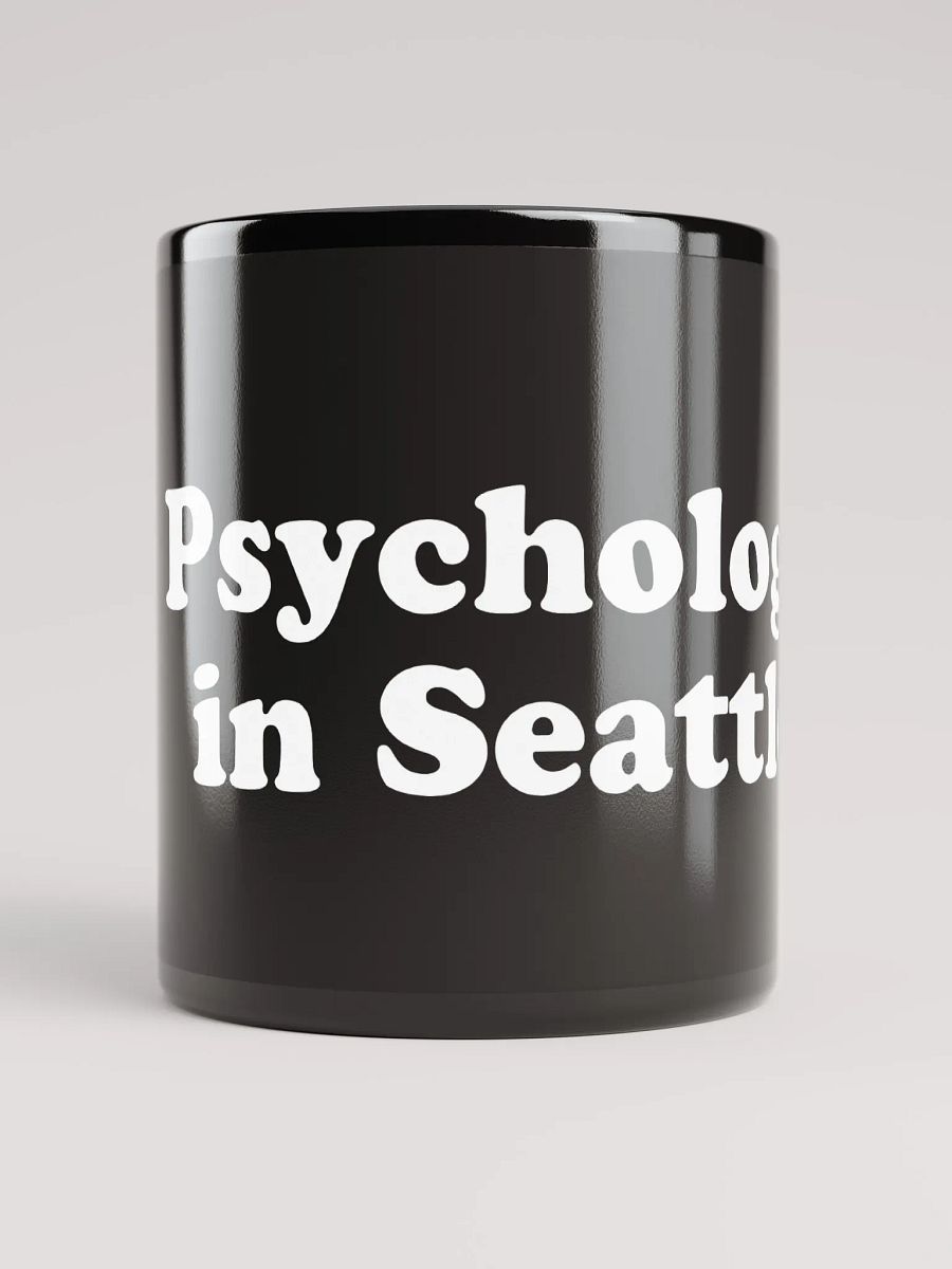 Psychology In Seattle - Black Mug product image (1)