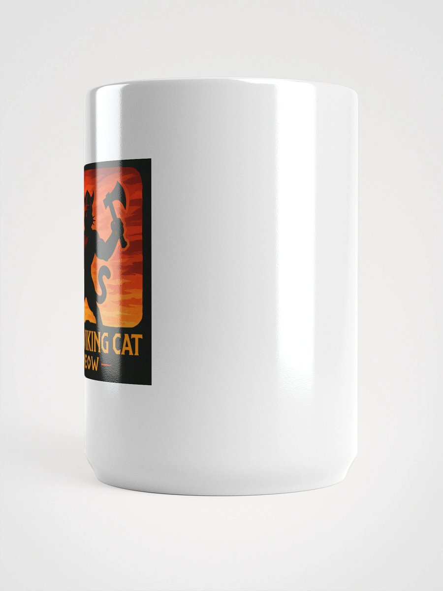 Dave the Viking Cat Sunset Meow Mug product image (5)