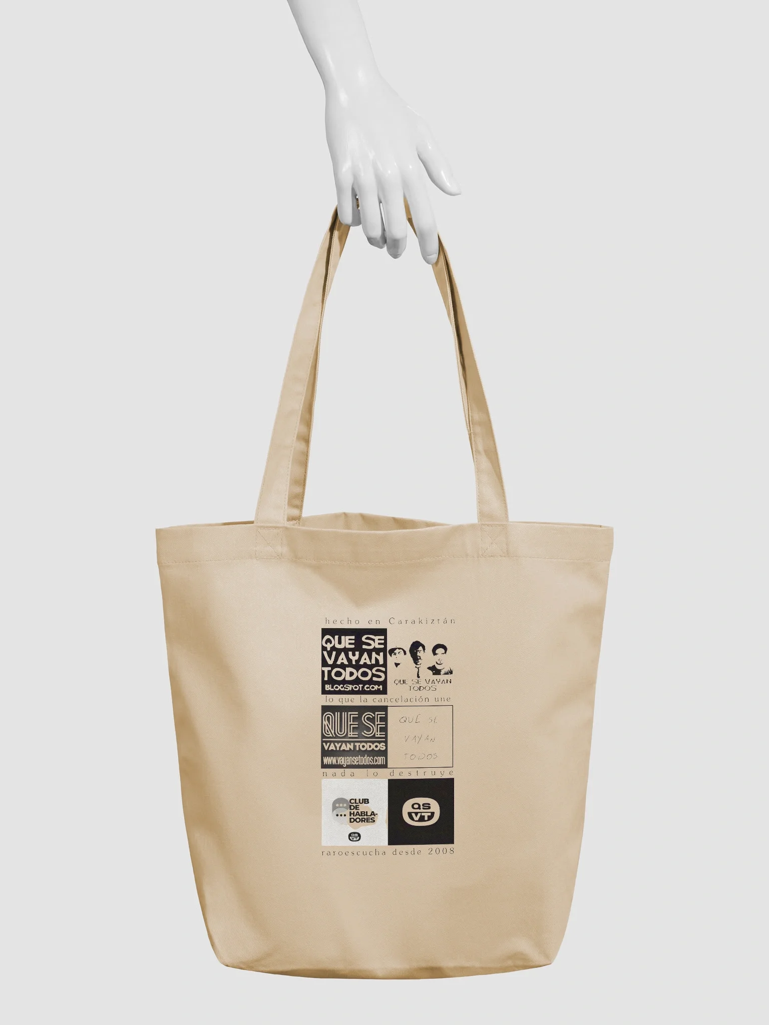 TOTE BAG raro escucha desde 2008 product image (3)