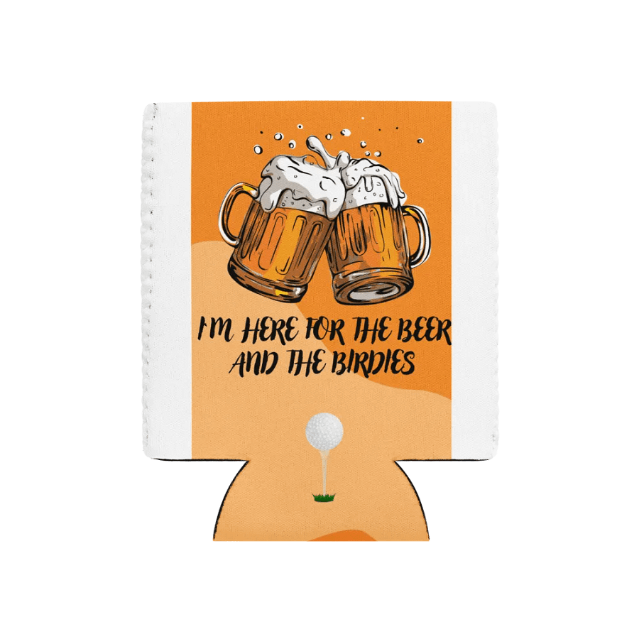 Beer & Birdies Can Cooler product image (1)