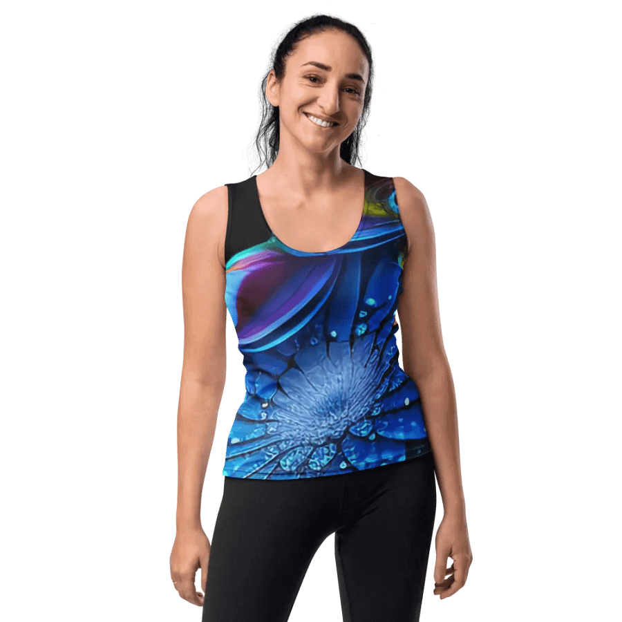 Kawaiikitten Exclusive Premium Dew Drop Sleeveless T-Shirt product image (3)