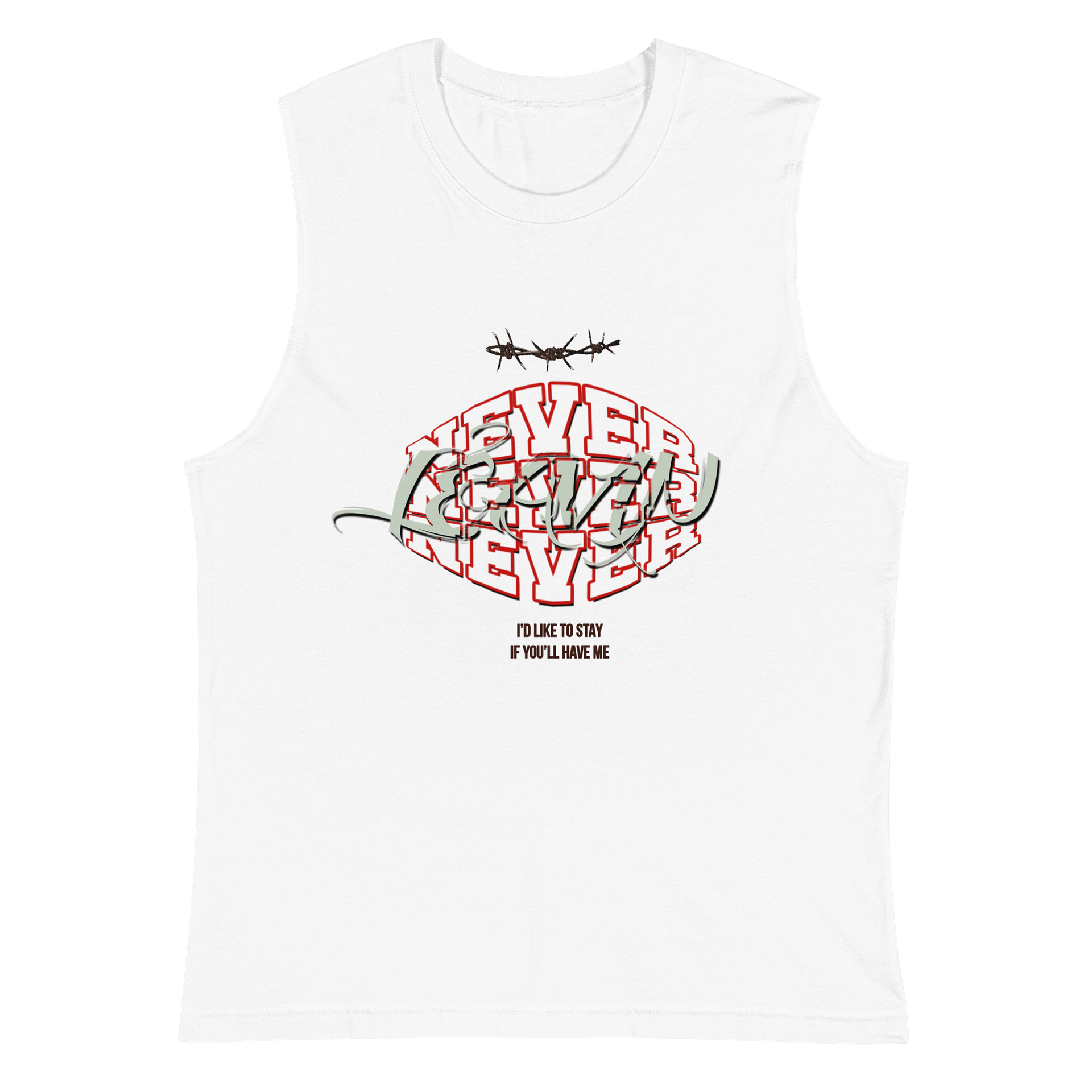 NEVER LEAVIN' x MUSCLE TANK product image (3)
