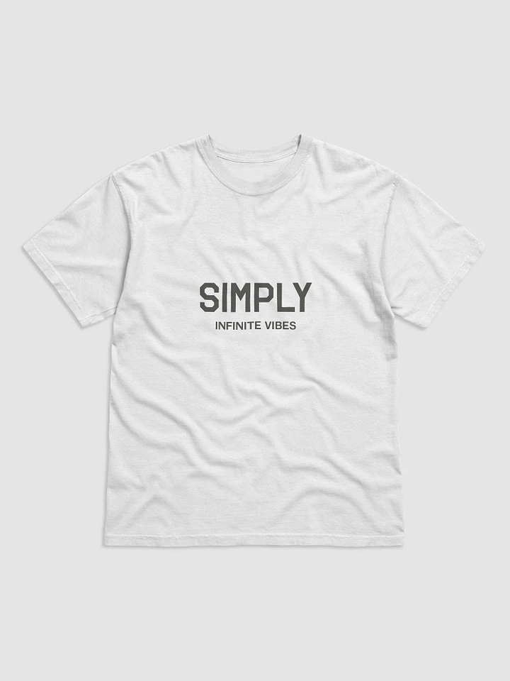 simply white t-shirt product image (1)