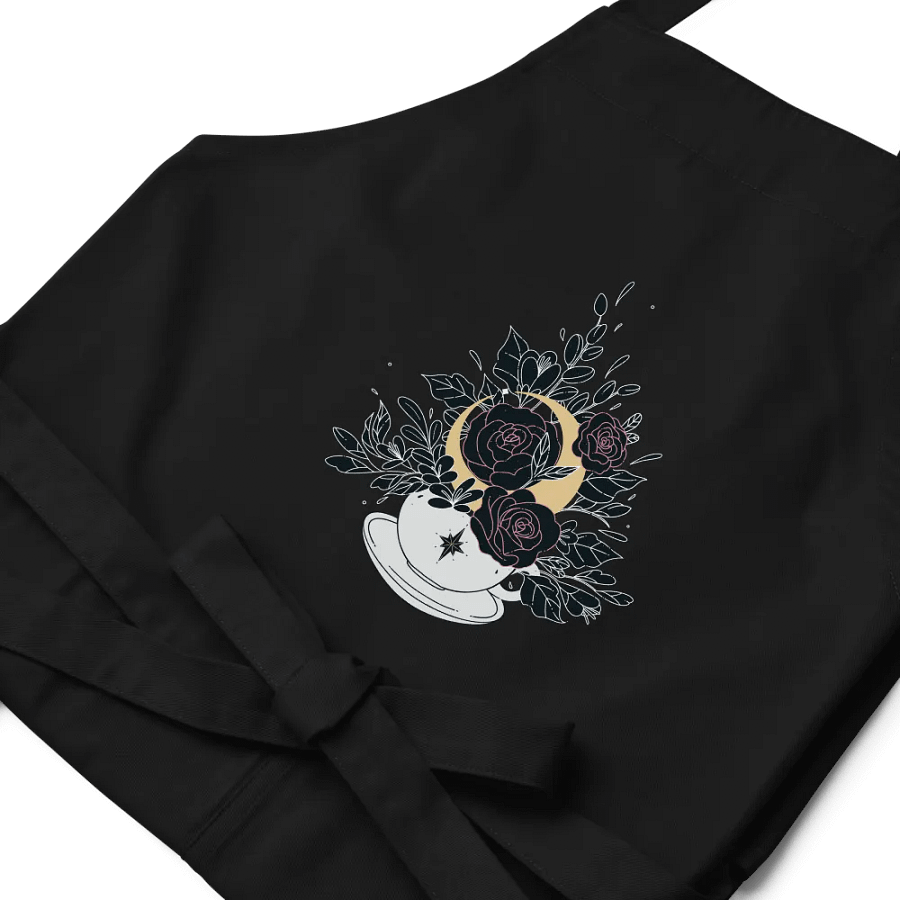 JeffBrutlag Florals and Moon Logo Apron product image (5)