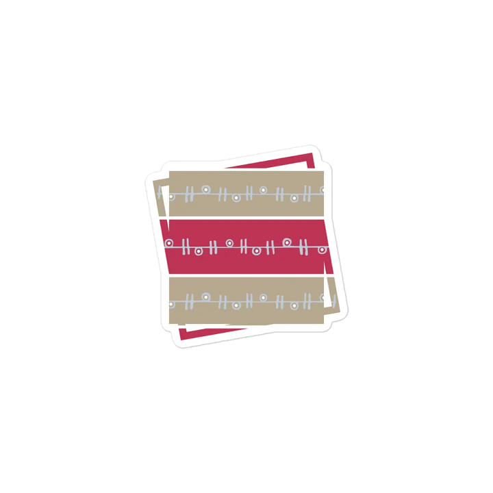 Decorative Magenta Stripe Pattern 2 product image (2)
