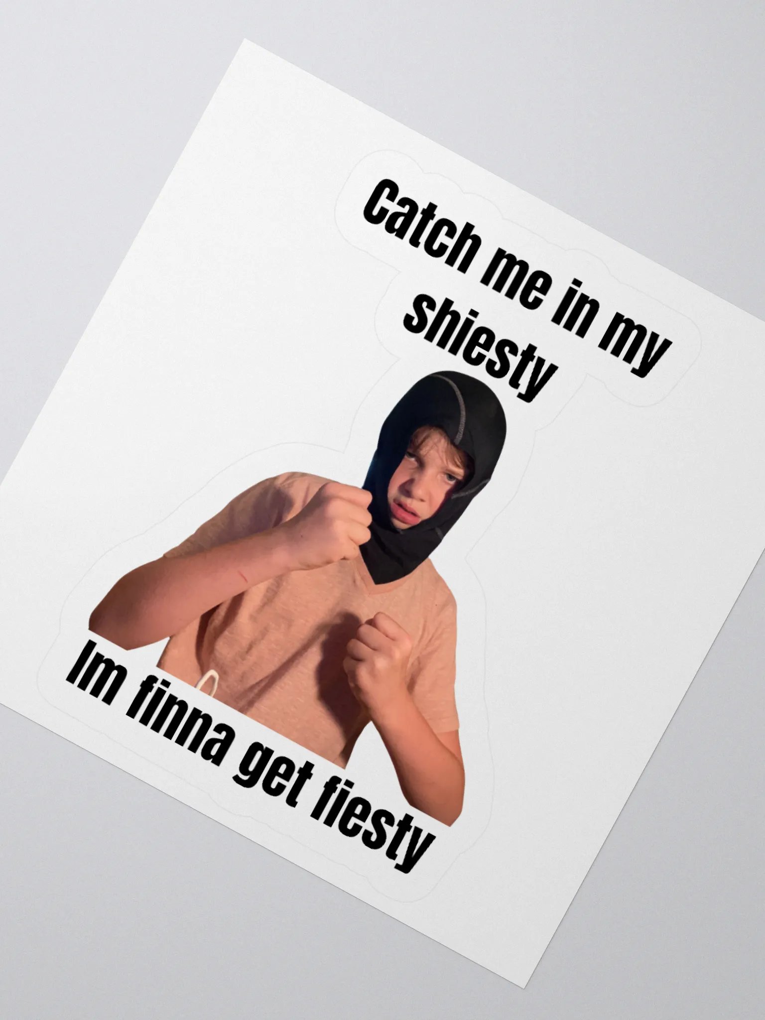 catch me in my shiesty sticker product image (2)