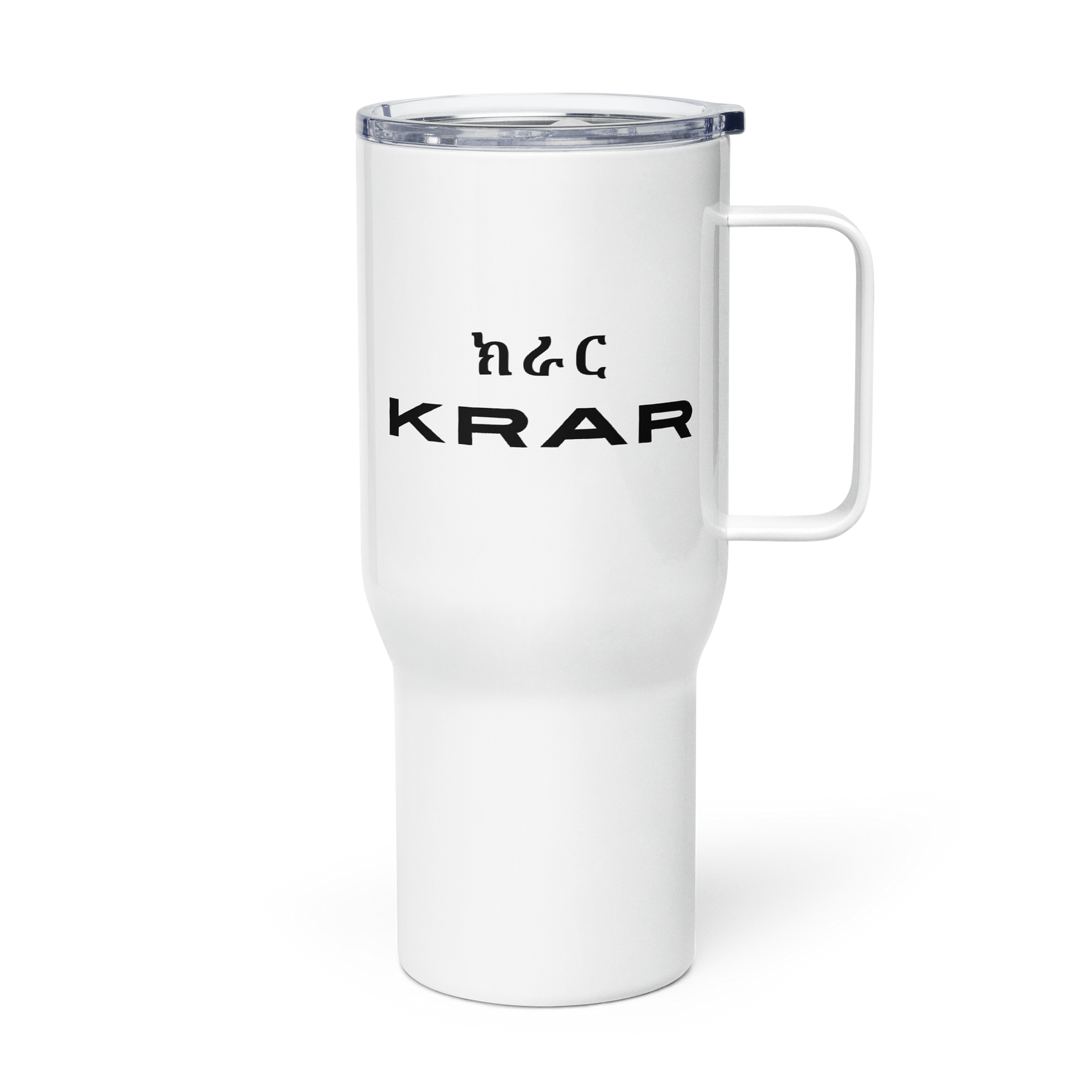 KRAR Geʽez Travel Mug with a Handle product image (3)