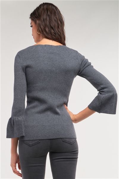 Fitted sweater product image (2)