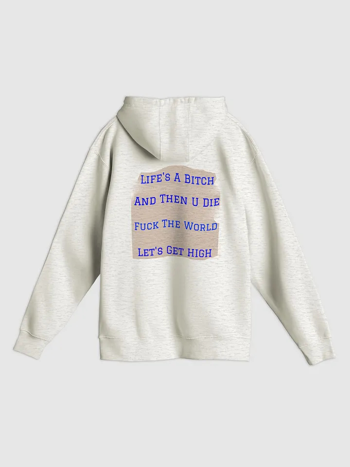 gray light weight hoodie product image (2)