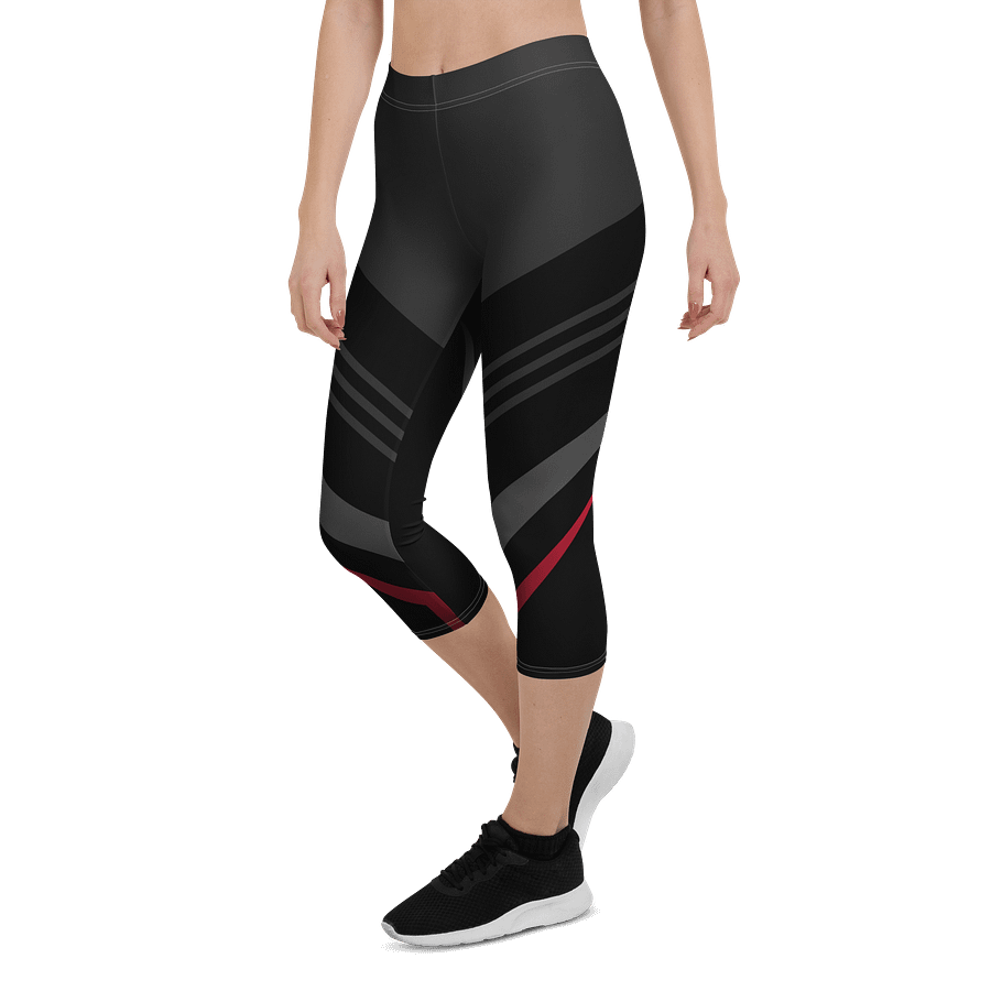Customizable All-Over Capri Leggings product image (5)