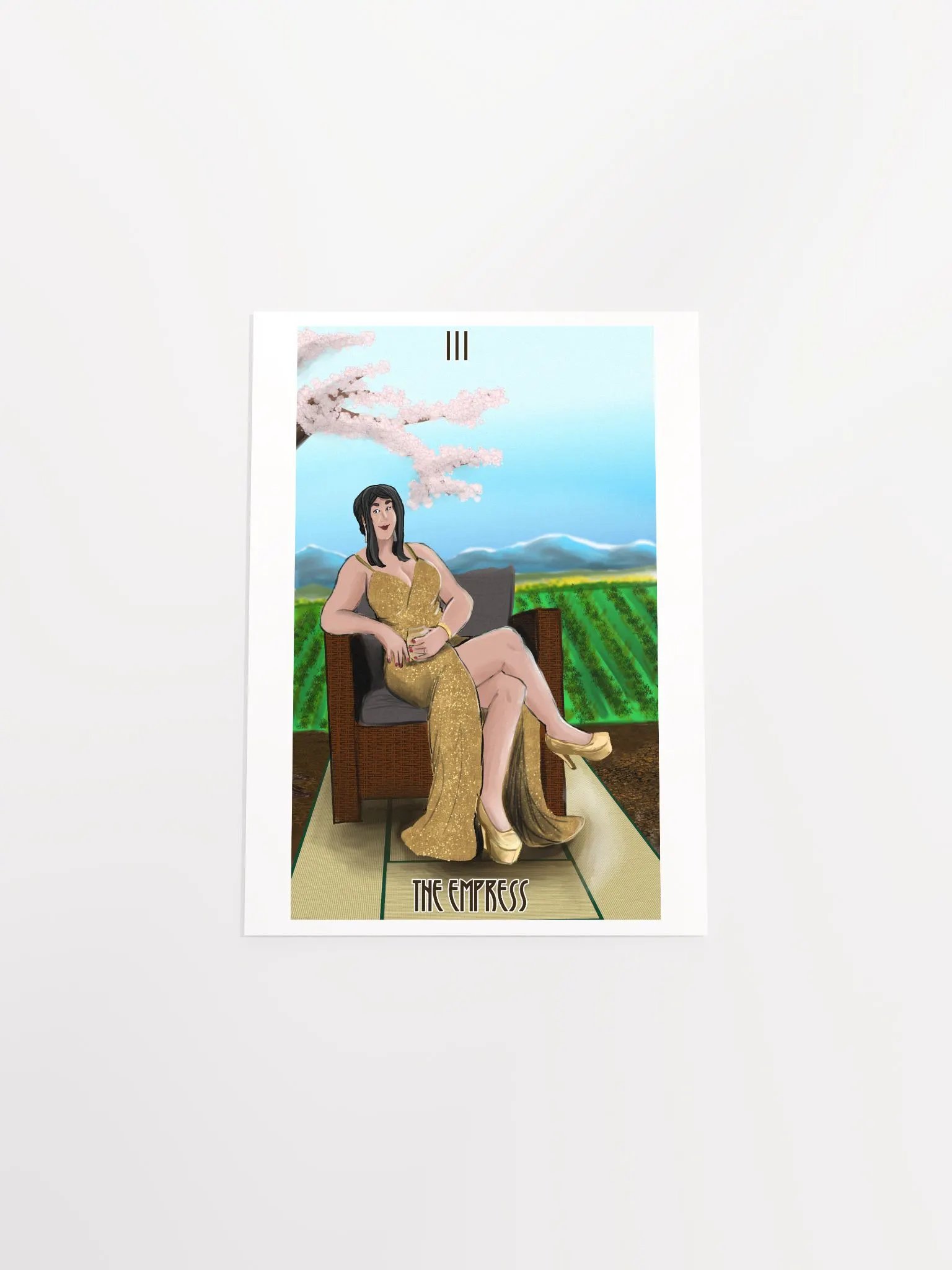 Isawa Tarot, Part 1: III - The Empress (poster) product image (16)