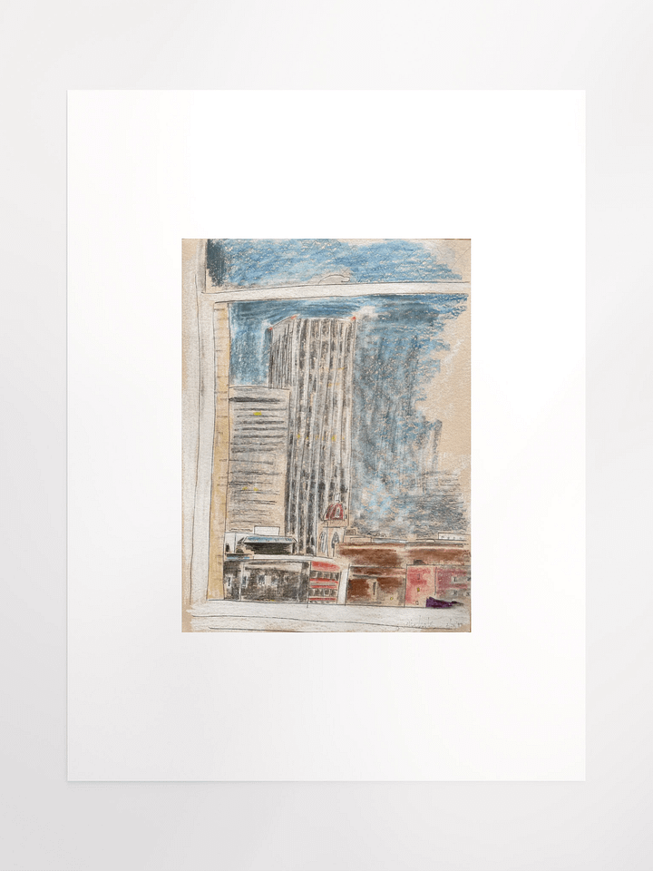 View from a Portland Hotel print product image (2)