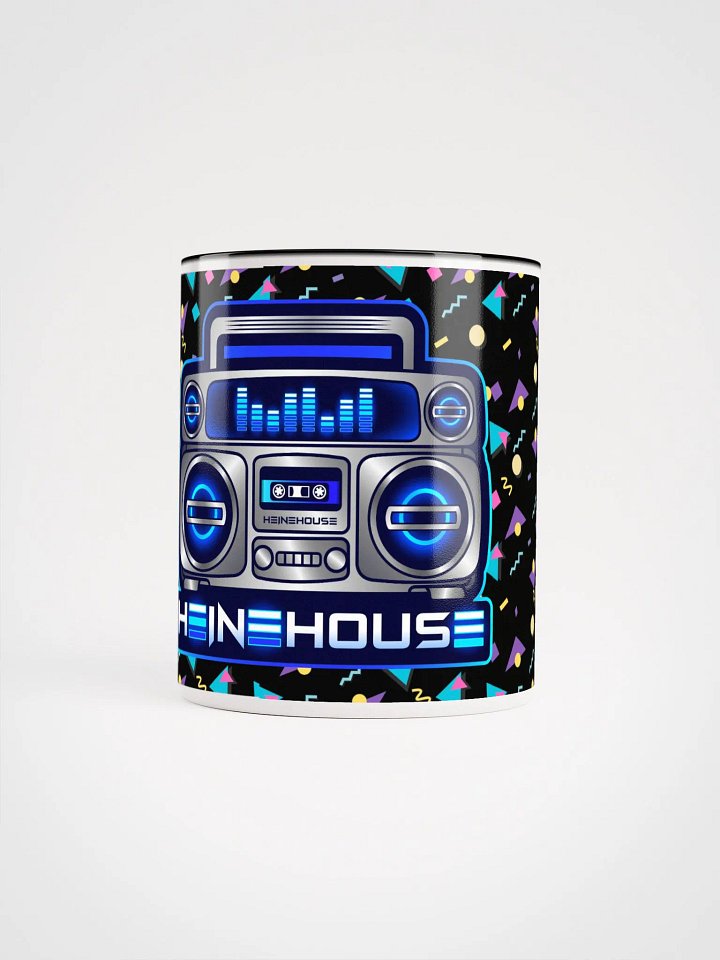 Two-Tone Coffee Mug - Boombox with inside color product image (2)