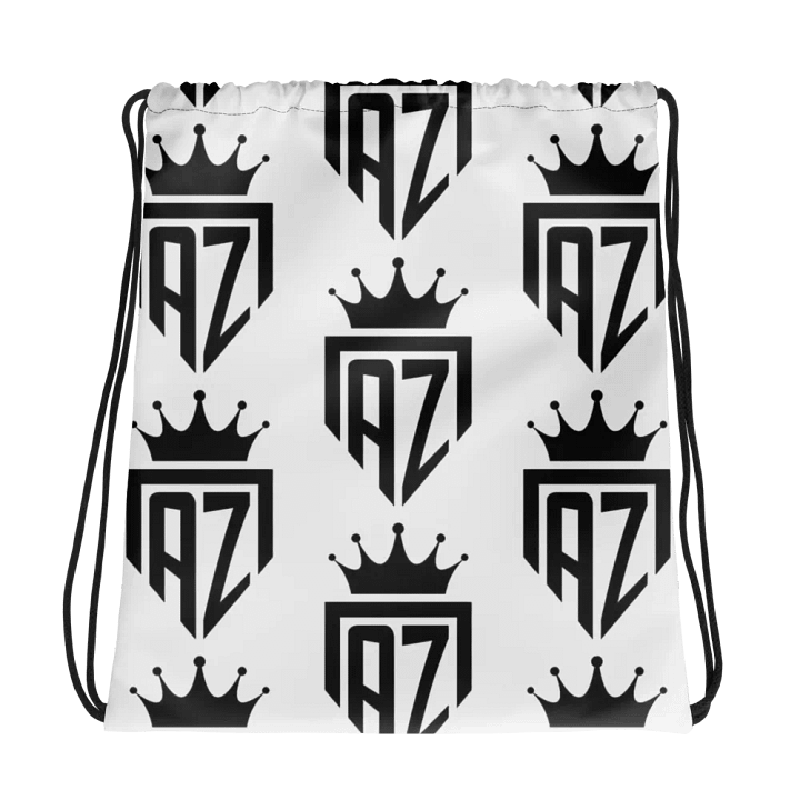 Royal AZ All-Over Drawstring Bag product image (1)