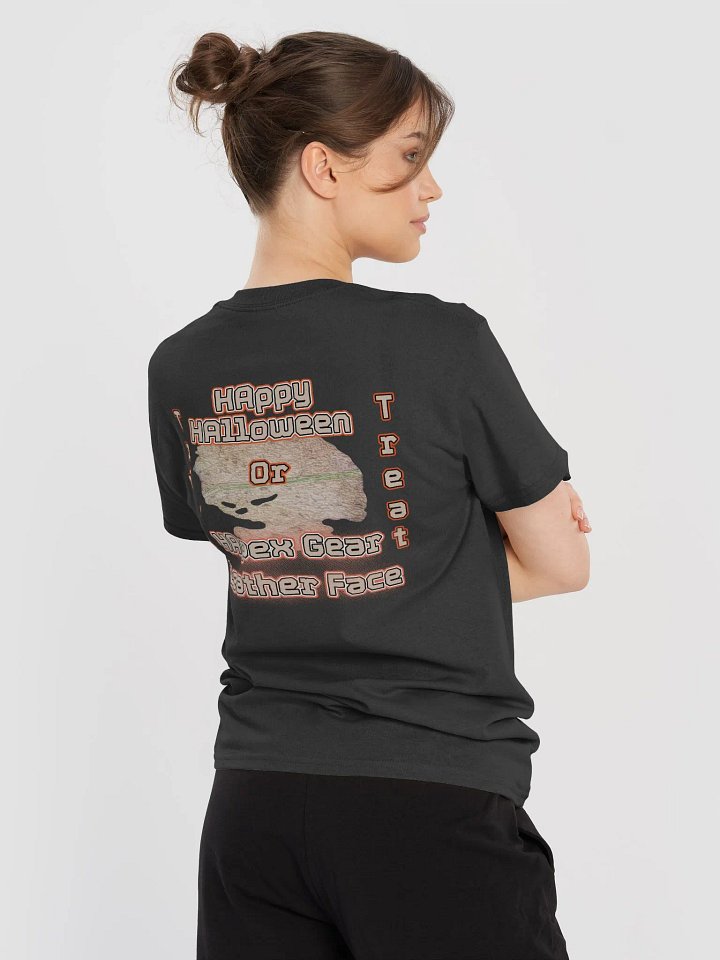 Heavyweight T-Shirt - HAppy HAlloween Leather Face product image (1)