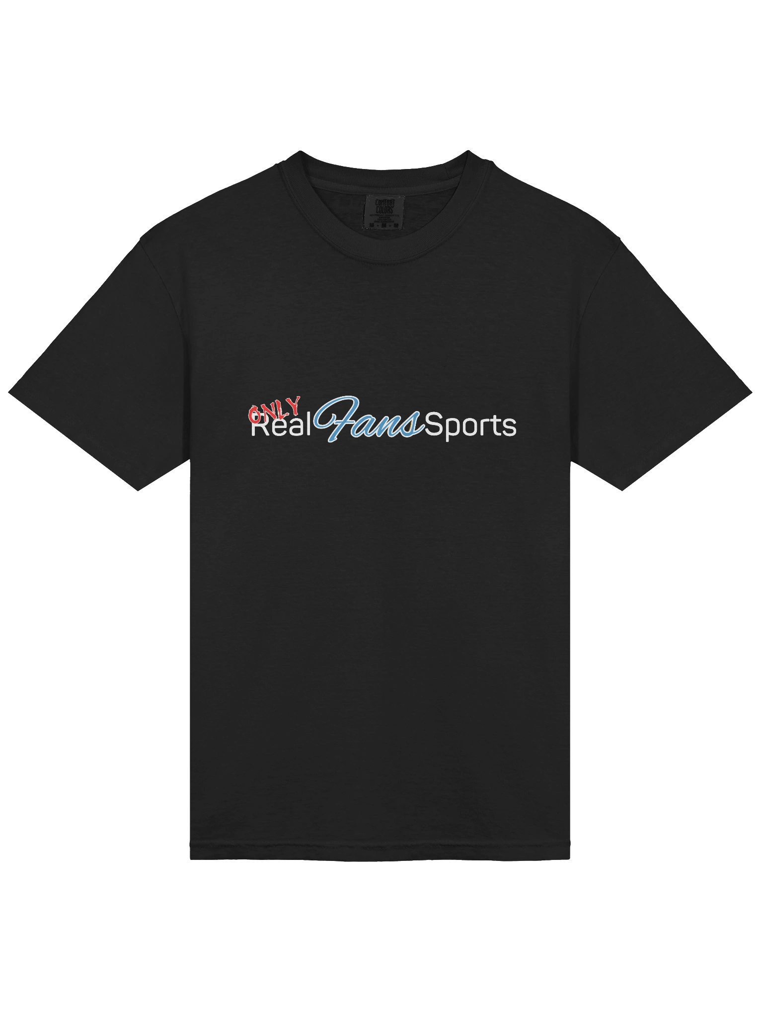 Only REAL FANS SPORTS Logo Comfort Tee product image (17)