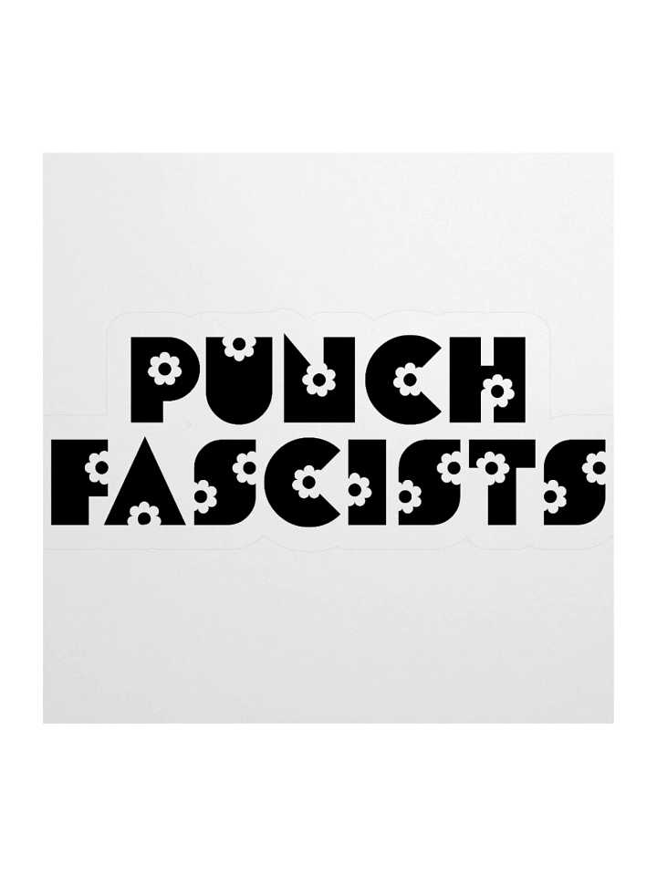 Punch Fascists Sticker product image (2)