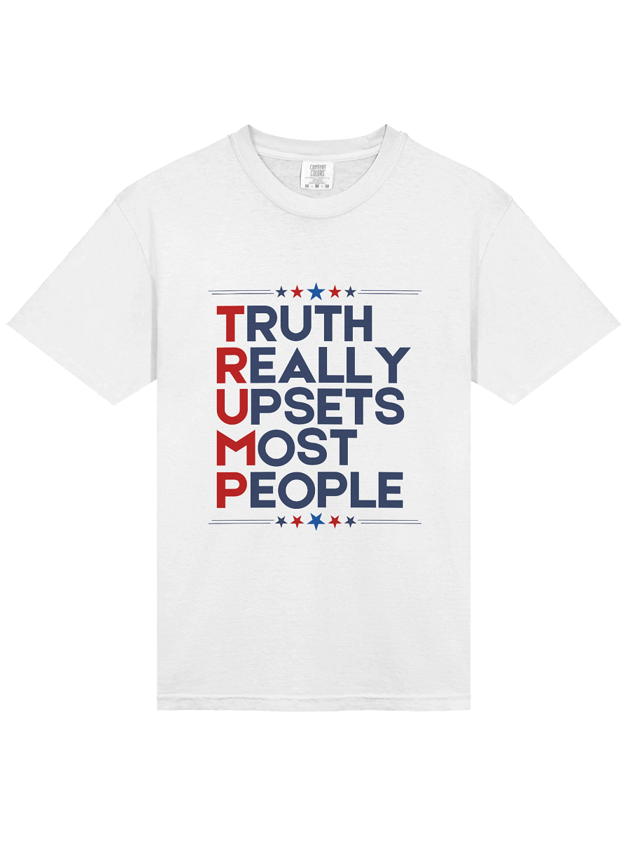 Men's Truth Really Upsets Most People (White) product image (1)