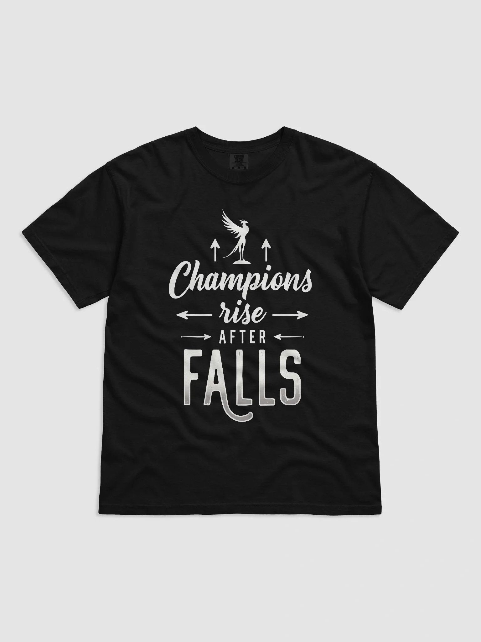 Champions Rise After Falls – Empower Your Inner Serena Williams with This Inspirational T-Shirt product image (2)