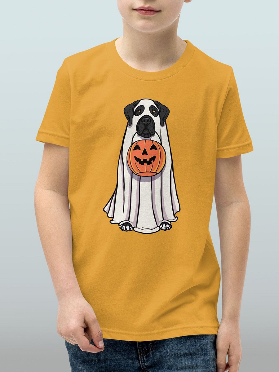 Halloween Great Dane(Black) Youth T-Shirt product image (1)
