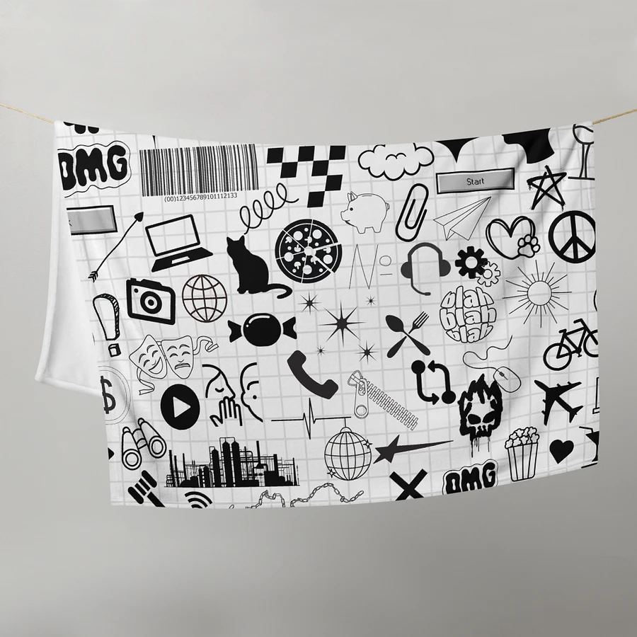 TheeMlle'N'Chill - All Over Print Blanket Throw product image (21)