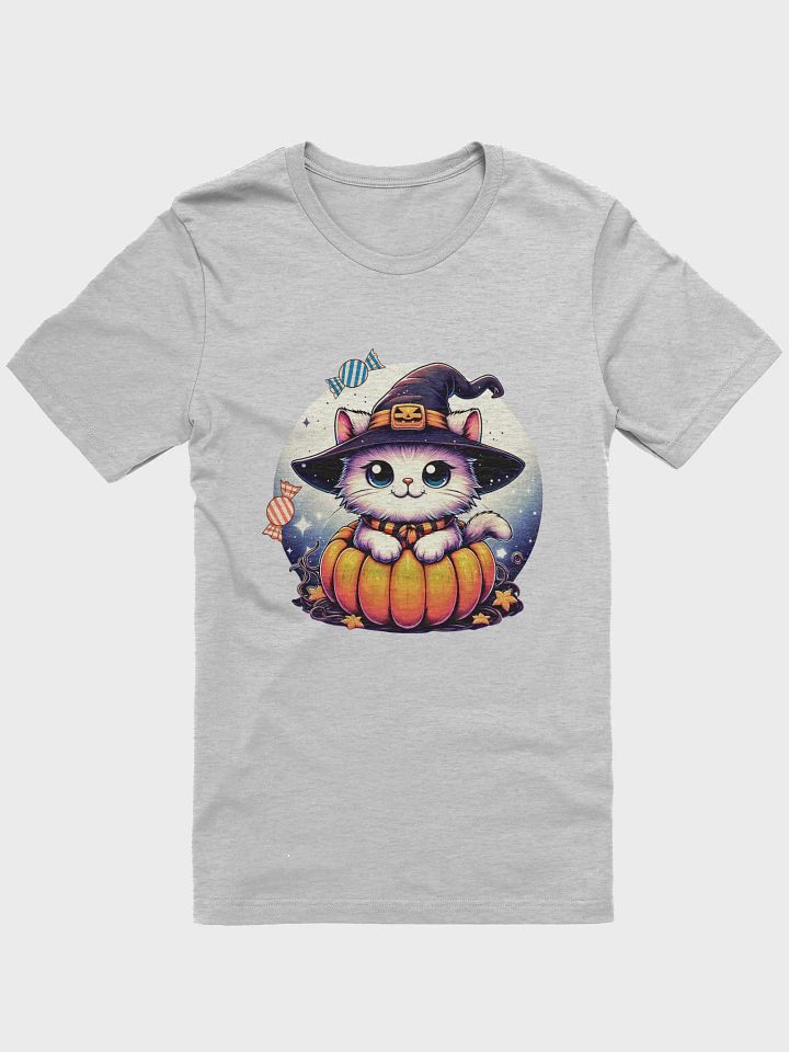 Witchy Cat in Pumpkin T-Shirt product image (1)