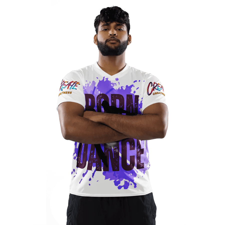 Dynamic Born to Dance His Silhouette All-Over Print Jersey product image (6)