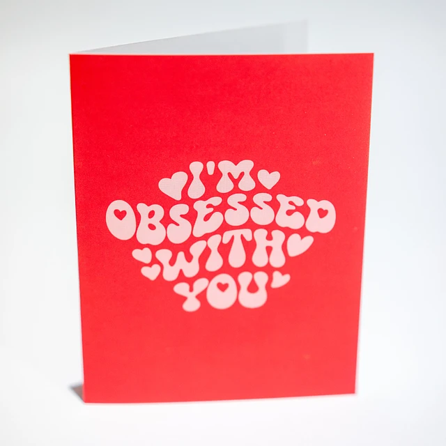 Obsessed Greeting Cards | Pack of 3 product image (1)