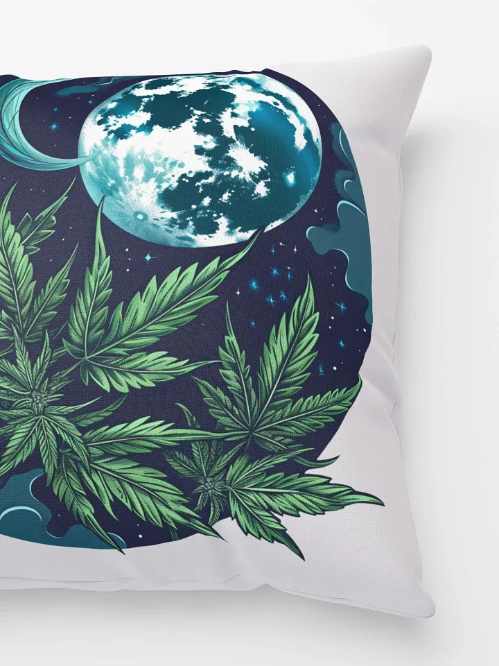 Celestial Cannabis Dreams All-Over Print Pillow product image (2)