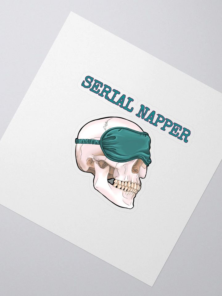 Serial Napper Sticker product image (2)